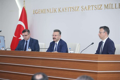 2024-2025 Eğitim ve Öğretim Yılı 2. Döneminde Alınacak Tedbirler Toplantısı Valimiz Sayın Hüseyin Aksoy'un Başkanlığında gerçekleştirildi.