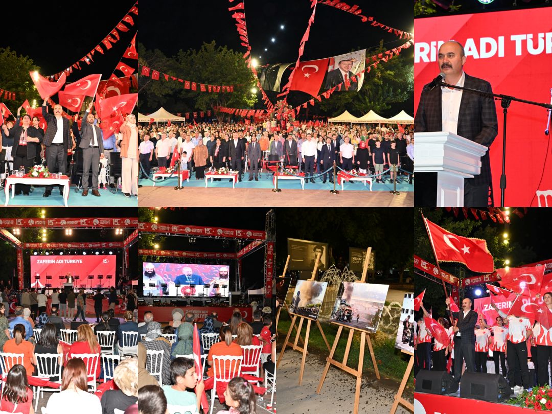 15 Temmuz Demokrasi ve Millî Birlik Günü Batman’da Yoğun Bir Katılım ile Gerçekleştirildi