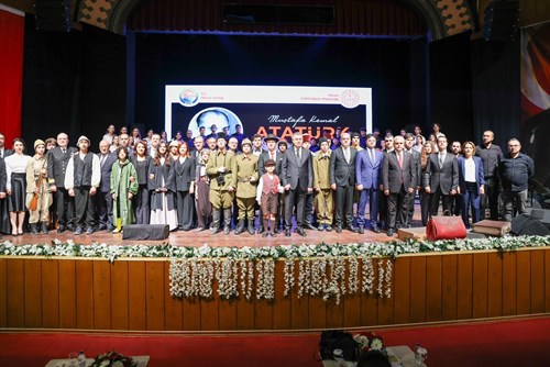CUMHURİYETİMİZİN KURUCUSU GAZİ MUSTAFA KEMAL ATATÜRK, EBEDİYETE İRTİHALİNİN 87. YILINDA TÜM YURTTA OLDUĞU GİBİ MERSİN’DE DE ANILDI