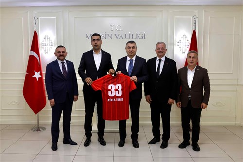 VALİMİZ SAYIN ATİLLA TOROS, YENİ MERSİN İDMANYURDU'NUN YENİ KULÜP BAŞKANI SERVET