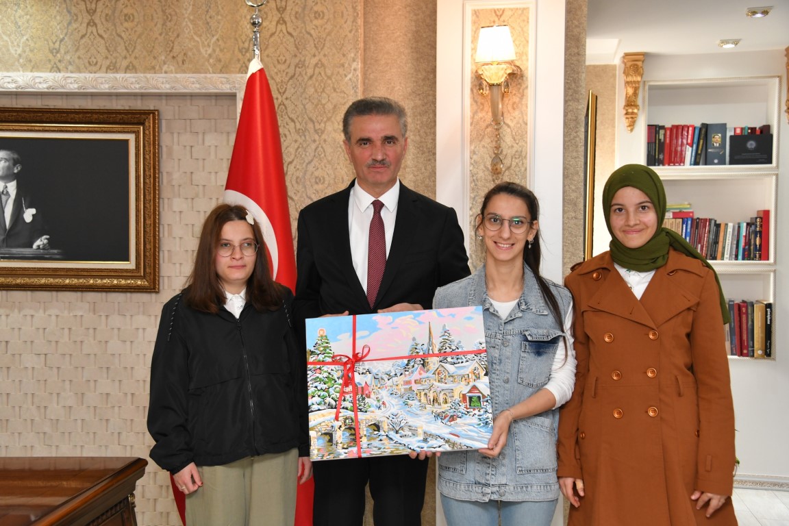 Engelliler Haftası Dolayısıyla Aile ve Sosyal Hizmetler İl Müdürlüğünden Vali Baruş’a Ziyaret