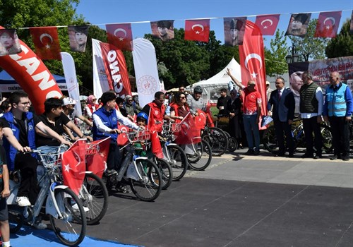 19 Mayıs Etkinlikleri Kapsamında Bisiklet Turu Düzenlendi