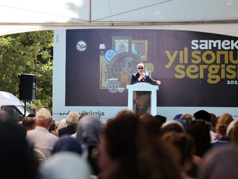 Vali Doğan SAMEK Yıl Sonu Sergisine Katıldı