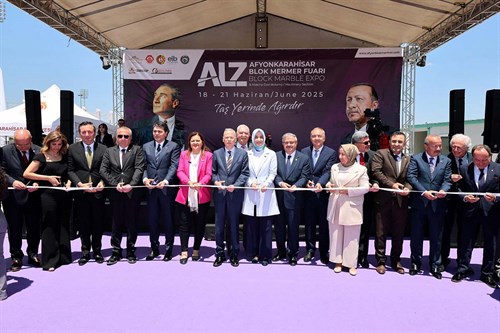 Afyonkarahisar Blok Mermer Fuarı Kapılarını Ziyaretçilerine Açtı