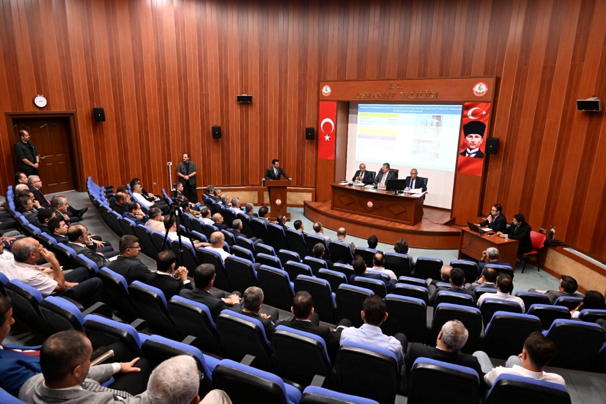 İl Koordinasyon Kurulu’nun 2025 Yılı 3. Toplantısı Vali Dr. Erdinç Yılmaz Başkanlığında Yapıldı