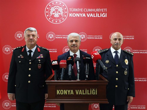 Asayiş ve Güvenlik Koordinasyon Değerlendirme Toplantısı, Vali İbrahim Akın Başkanlığında Yapıldı