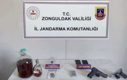 Zonguldak’ta Jandarmadan Uyuşturucu ve Kaçakçılıkla Mücadele Operasyonu