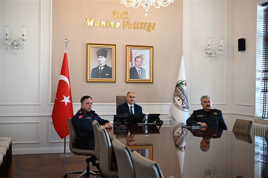 Ekim Ayı Asayiş ve Güvenlik Konuları Değerlendirildi