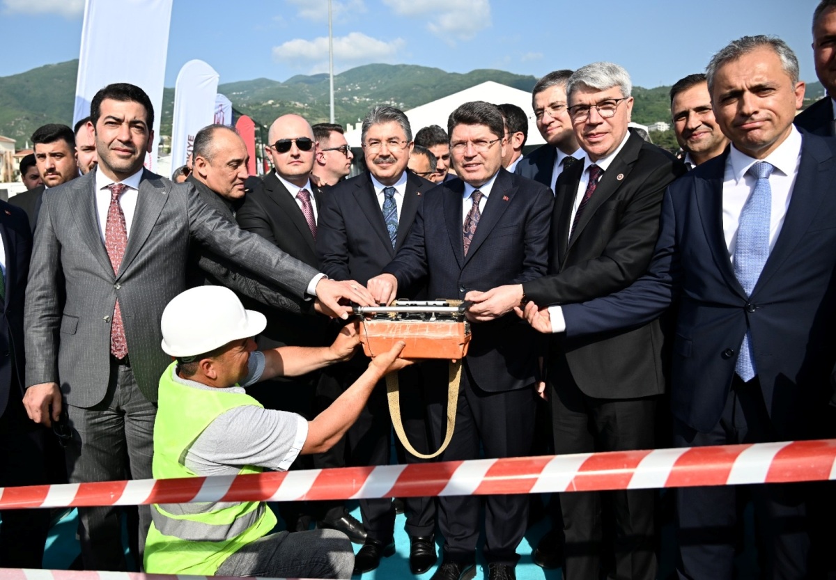 Düziçi Adalet Sarayı’nın Temel Atma Töreni Adalet Bakanımız Sayın Yılmaz Tunç’un Katılımıyla Yapıldı