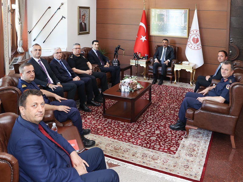 Vali Osman Hacıbektaşoğlu, GAMER Heyetini Kabul Etti