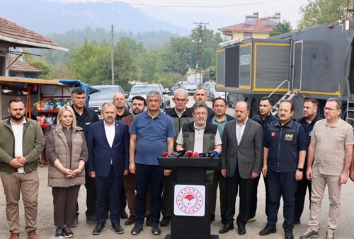 Yangınla Mücadelede 3. Gün Çalışmalar Süratle Devam Ediyor.