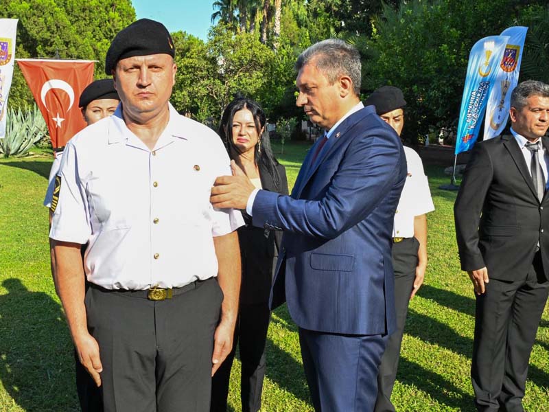 Antalya’da 277 Jandarma Personeli Bir Üst Rütbeye Terfi Etti