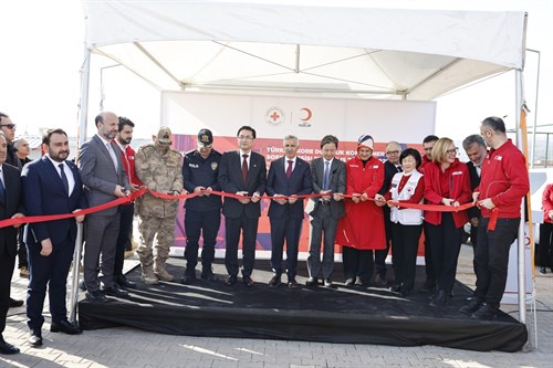 Türkiye-Kore Dostluk Konteyner Kenti Sosyal Donatı Tesisleri Açılış Töreni