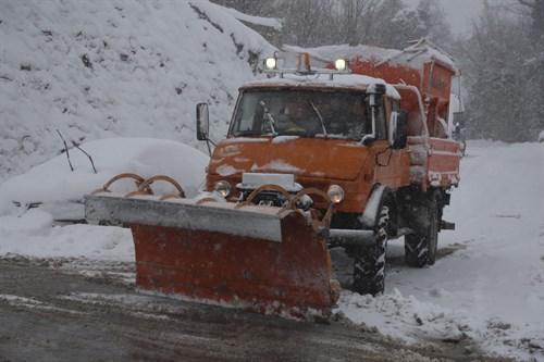 Zonguldak’ta Olumsuz Hava Koşullarına Karşı Yürütülen Çalışmalar