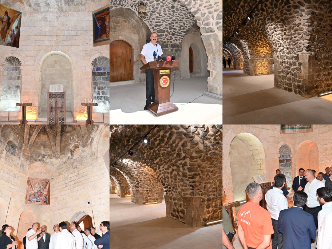 Mor Kuryakos Manastırı Turizme Açıldı