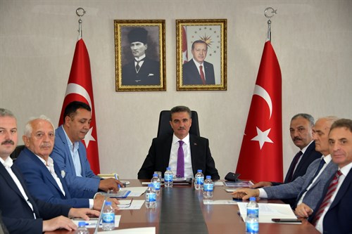 Valimiz Aydın Baruş’un Başkanlığında İl İstihdam ve Mesleki Eğitim Kurulu Toplandı