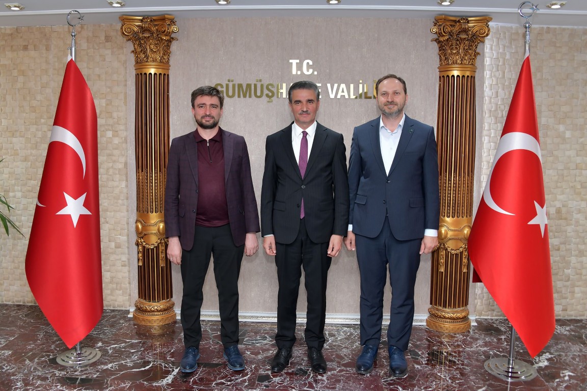 Valimiz Aydın Baruş Yeşilay Genel Başkanı Doç. Dr. Mehmet Dinç’i Makamında Kabul Etti