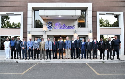 Görev Yeri Değişen Kaymakamlara Veda Programı Düzenlendi