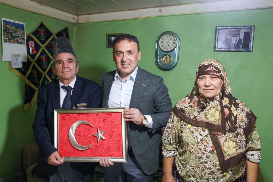 VALİMİZ SAYIN FAİK OKTAY SÖZER’DEN KIBRIS GAZİSİ NURETTİN KÜRBAĞ’A ANLAMLI ZİYARET