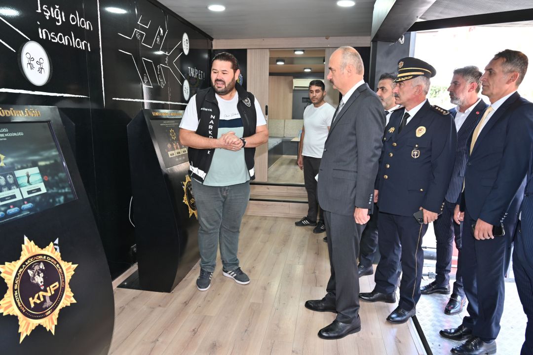 Uyuşturucuyla Mücadelede “NARKO TIR” Batman’da Vatandaşları Bilinçlendirdi