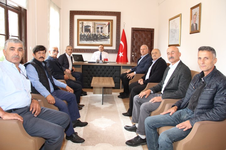 Erbaa Ziraat Odası Başkanlığından, Kaymakamımız Dr. Remzi DEMİR’e ziyaret.