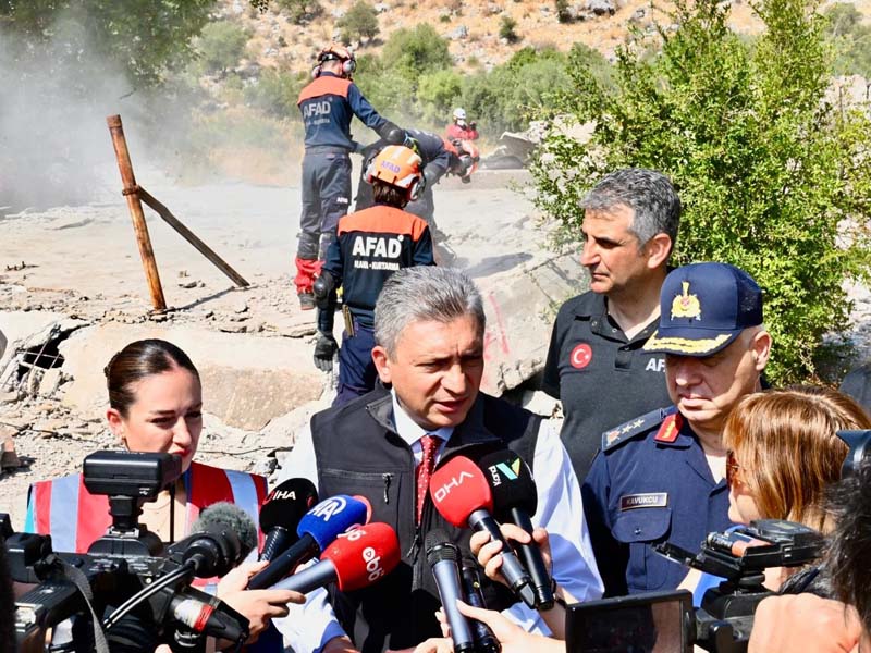 Antalya’da Deprem Saha Tatbikatı Gerçekleştirildi