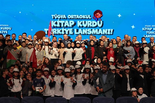 TÜGVA Ortaokul Kitap Kurdu Türkiye Lansmanı Gerçekleştirildi