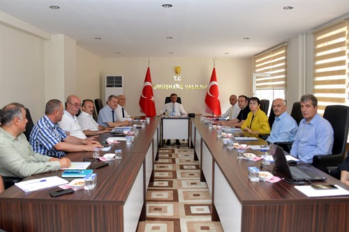 Valimiz Aydın Baruş İl Özel İdaresi Faaliyetleri Hakkında Bilgi Aldı