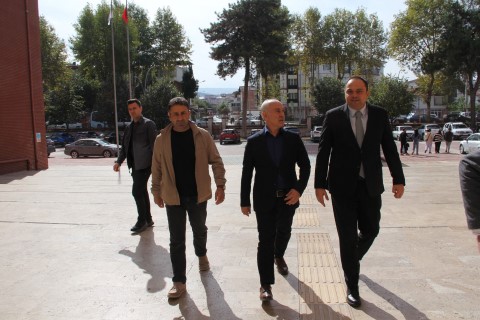Kaymakamımız Dr. Remzi Demir' den Üniversite, Mesleki eğitim Merkezi ve İşkur'a Ziyaret.