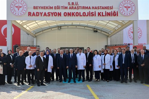 S.B.Ü. Beyhekim Eğitim ve Araştırma Hastanesi Radyasyon Onkolojisi Kliniği Açıldı