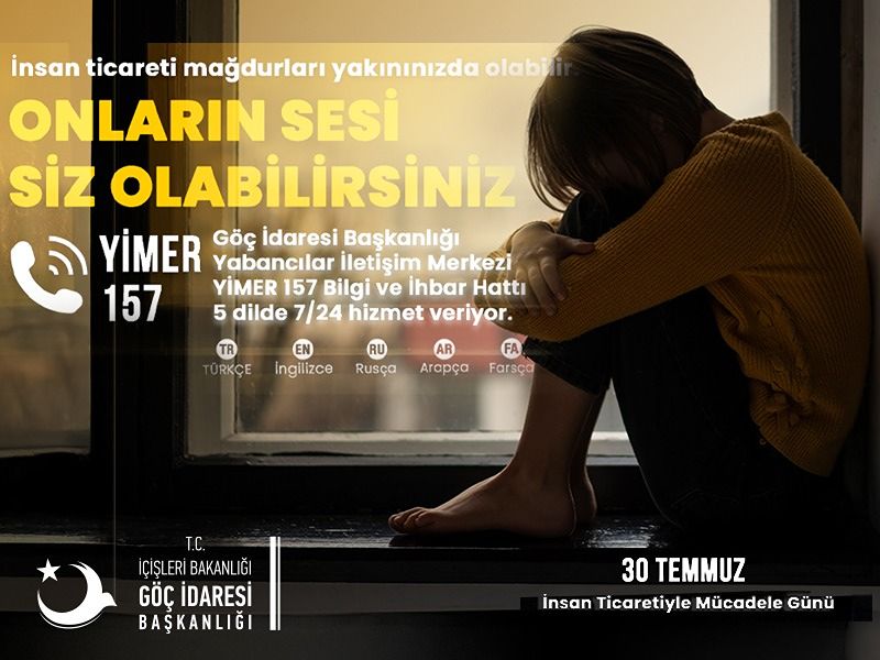 İnsan Ticareti ile Mücadelede BİRLİKTE DAHA GÜÇLÜYÜZ