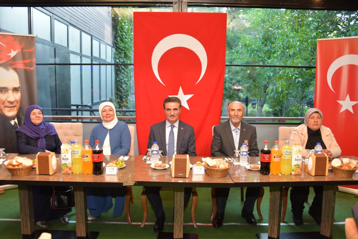 Valimiz Aydın Baruş Şehit Yakınları ve Gazilerimizle Bir Araya Geldi