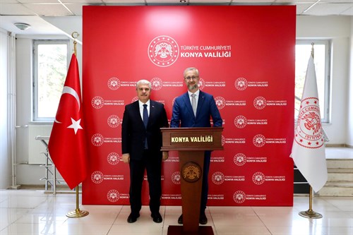 Ukrayna’nın Ankara Büyükelçisi Sayın Nariman Celâl, Valiliğimizi Ziyaret Etti