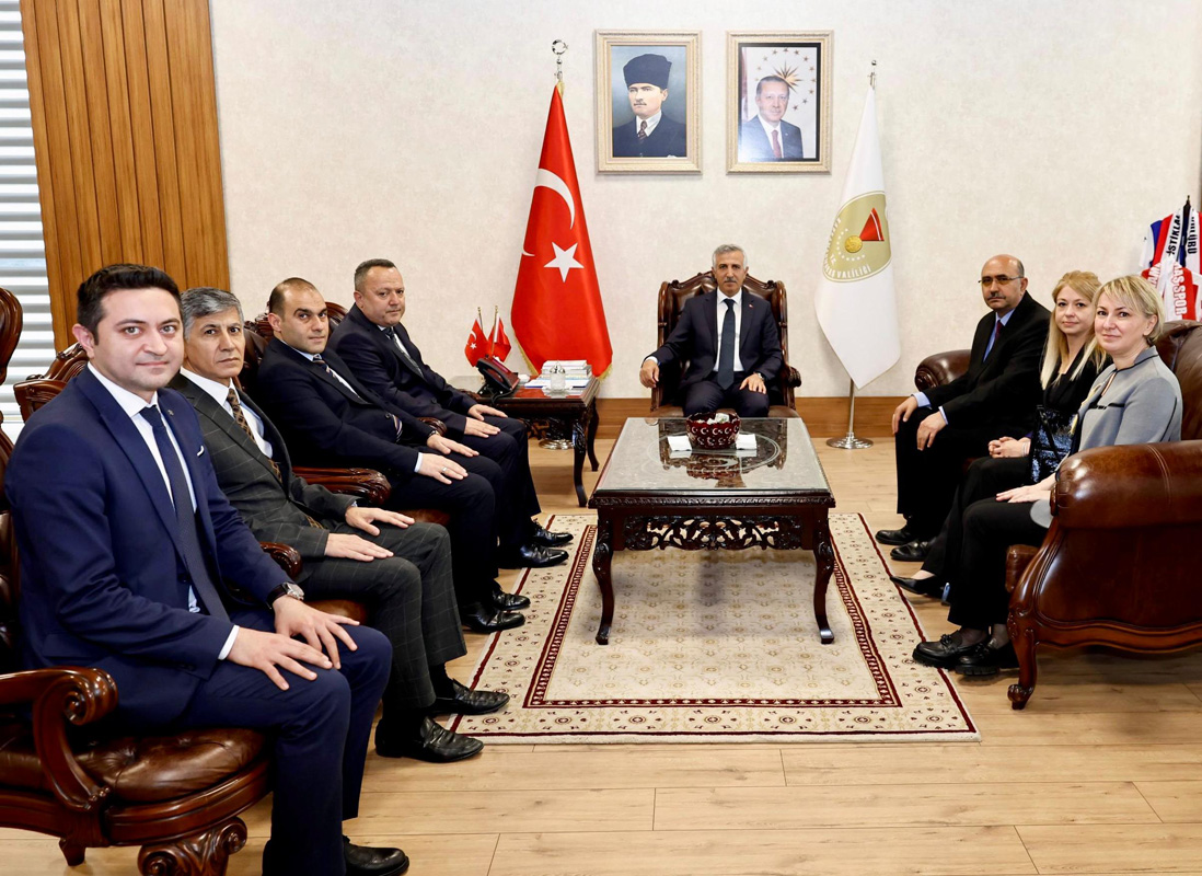 Sosyal Güvenlik Haftası Dolayısıyla Vali Ünlüer’e Ziyaret