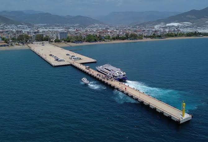 VALİMİZ SAYIN ATİLLA TOROS, ANAMUR FERİBOT VE DENİZ UÇAĞI İSKELESİ İLE DENİZ HUDUT KAPISI'NI ZİYARET ETTİ