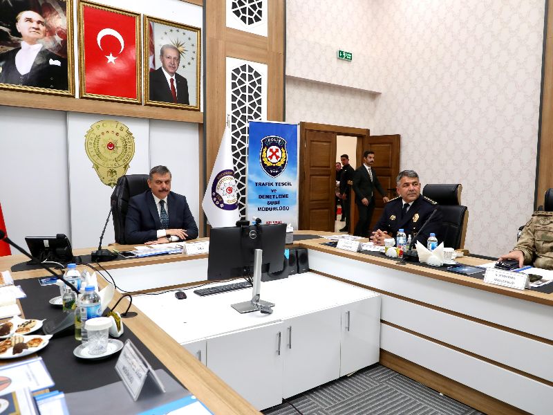 Karayolu Trafik Güvenliği Strateji İl Yürütme Kurulu Toplantısı Yapıldı