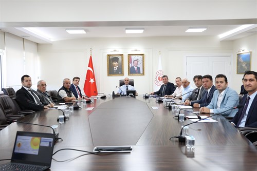 2025/4 Sayılı Genel Emir Çerçevesinde İl Genelinde Alınacak Tedbirler Görüşüldü