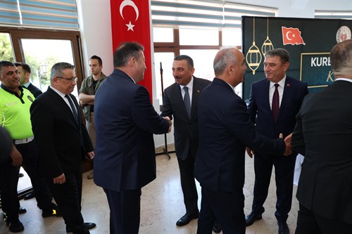 Kurban Bayramı Dolayısıyla Polisevi’nde Bayramlaşma Töreni Düzenlendi