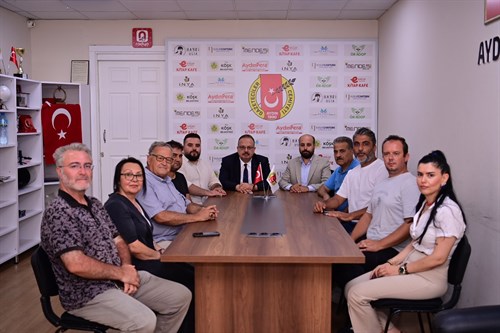 Valimiz Yakup Canbolat Aydın Gazeteciler Cemiyetini Ziyaret Etti