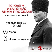 Gazi Mustafa Kemal Atatürk’ü Anma Etkinlikleri