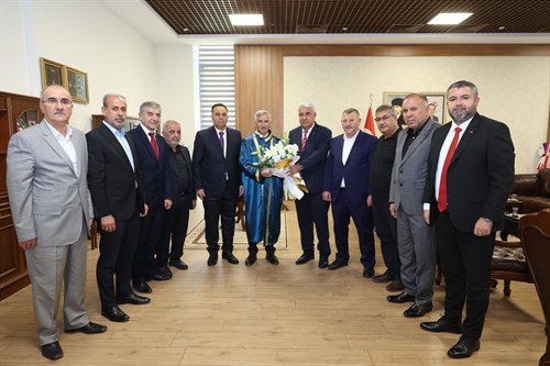 38. Ahilik Haftası Münasebetiyle Vali Ünlüer’e Ziyaret