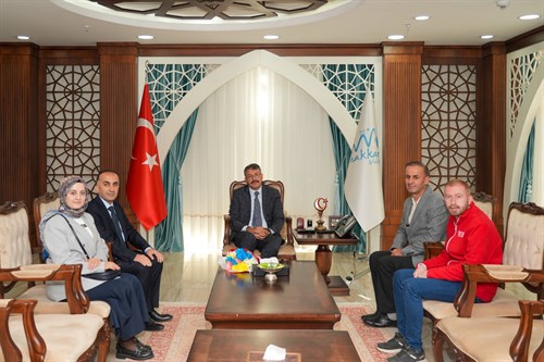 Kızılay Görevlilerinden Kızılay Haftası Kapsamında Vali Çelik’e Ziyaret - 03.11.2025