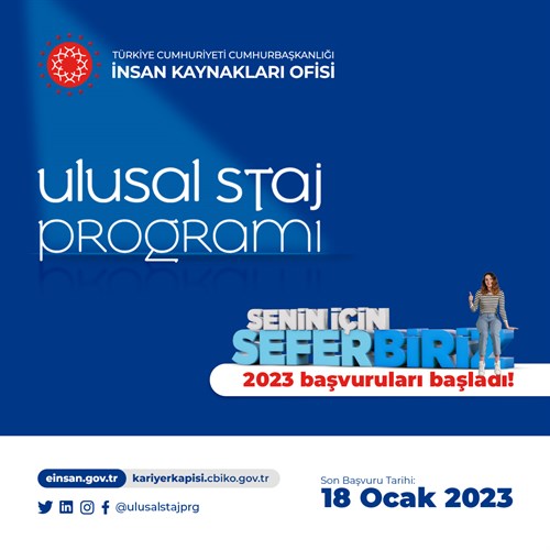 Ulusal Staj Programı (USP) Başvuruları