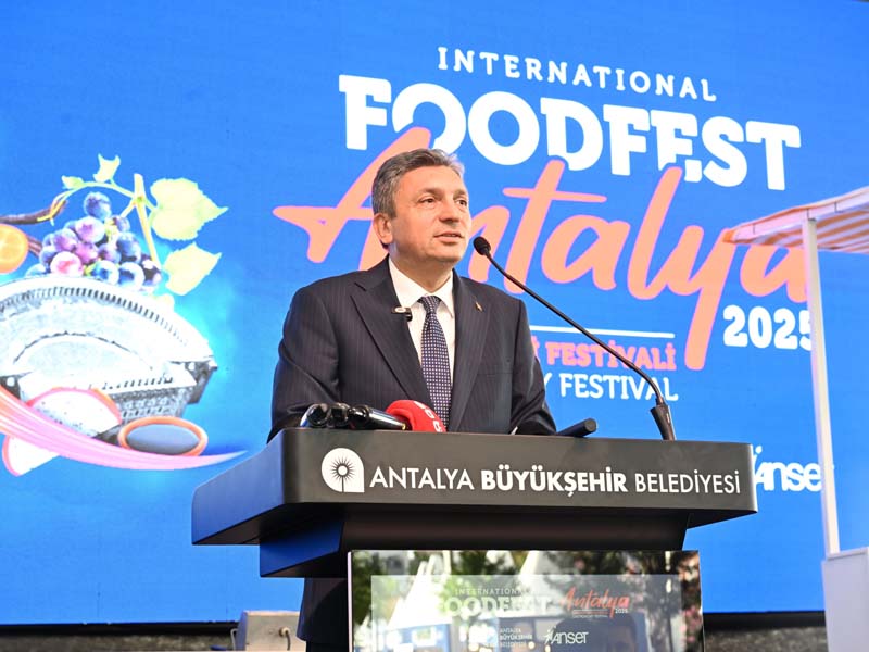 4. Foodfest Antalya Uluslararası Gastronomi Festivali Başladı