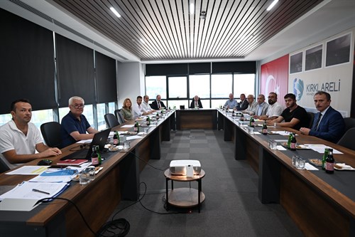 Kırklareli OSB Müteşebbis Heyeti ve Yönetim Kurulu Toplantısı; Valimiz Sayın Uğur Turan başkanlığında gerçekleştirildi…