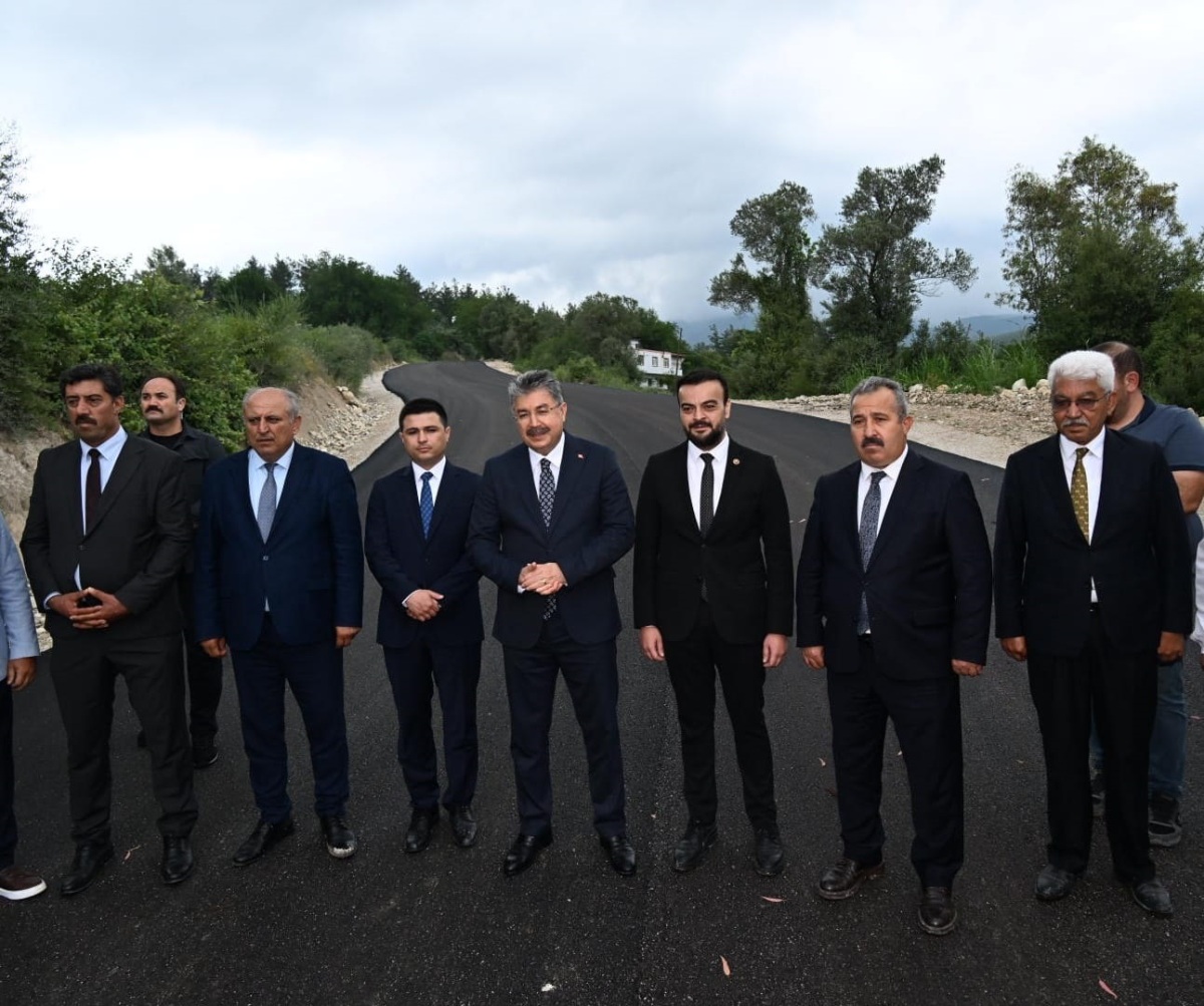 Vali Yılmaz, Yapımı Tamamlanan Çiçeklidere-Esenli-Bağdaş Grup Yolunda İnceleme ve Denetlemelerde Bulundu