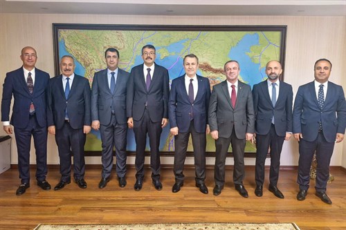 Vali Çelik, BOTAŞ Genel Müdürü Abdulvahit Fidan’ı Ziyaret Etti