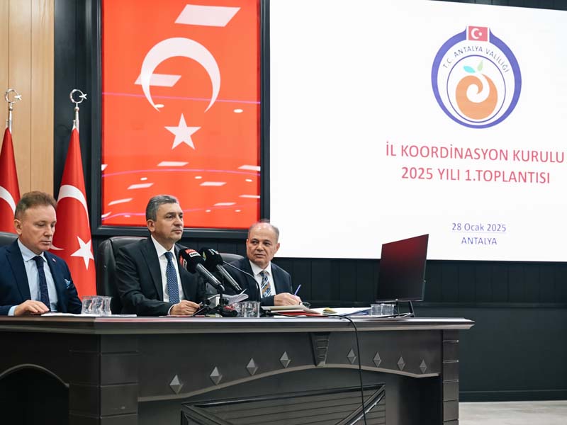 2025 Yılı 1. İl Koordinasyon Kurulu Toplantısı Gerçekleştirildi