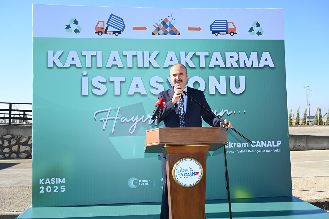 Katı Atık Aktarma İstasyonu Hizmete Açıldı