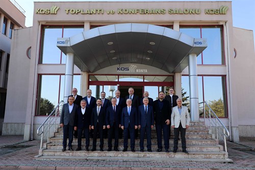 Konya OSB Müteşebbis Heyeti Toplantısı Valimiz İbrahim Akın Başkanlığında Gerçekleştirildi